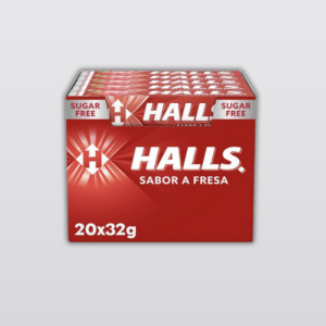 Halls Fresa - Paquete 20 unidades